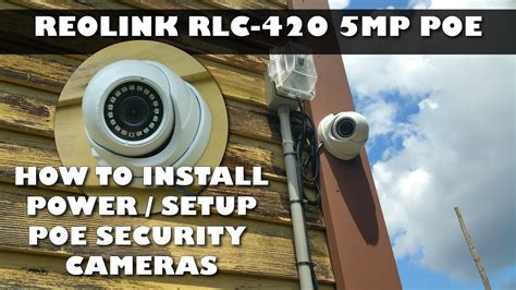 installing a reolink camera to junction box|reolink dome camera installation.